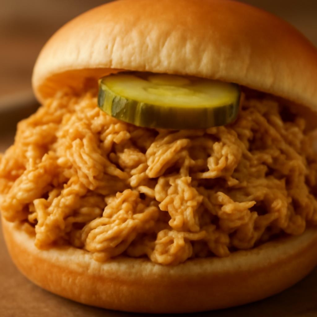 Ohio Shredded Chicken Sandwiches