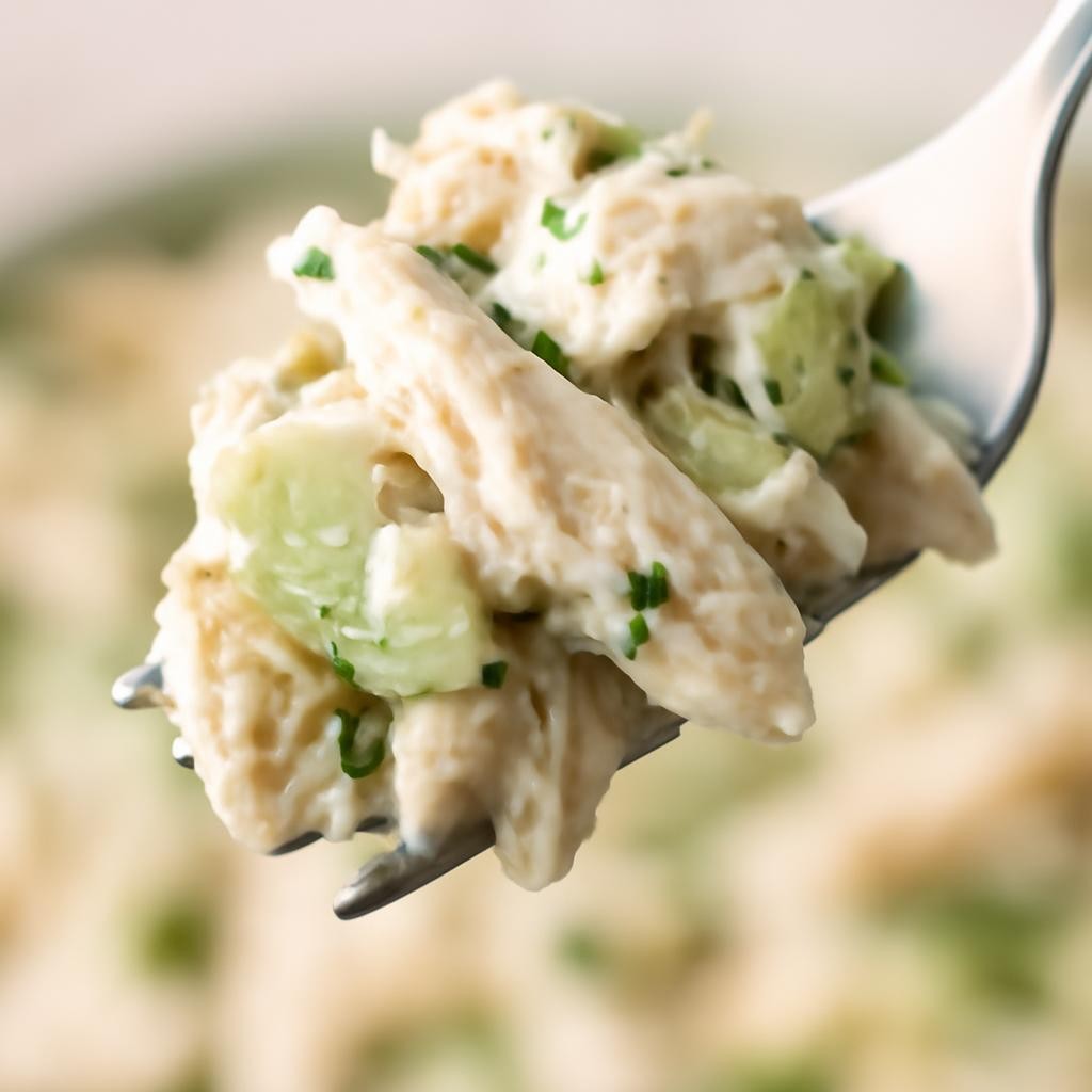 Shredded Chicken Salad (Costco Style)