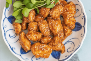 Air Fryer Sesame Chicken