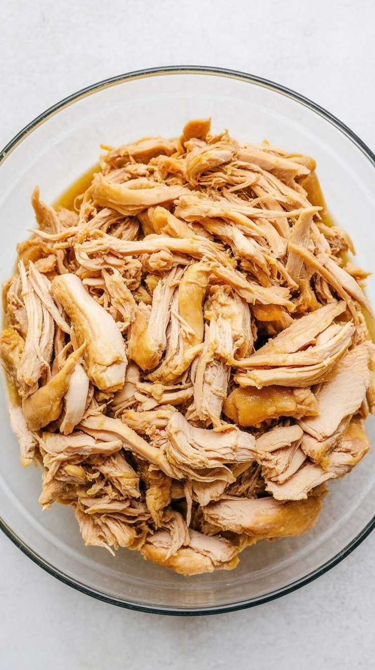 BEST Instant Pot Shredded Chicken from Frozen