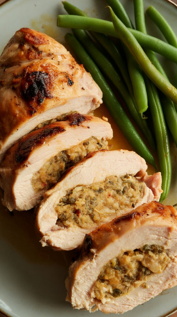 BEST Stuffing Stuffed Chicken Breasts (Stove Top)