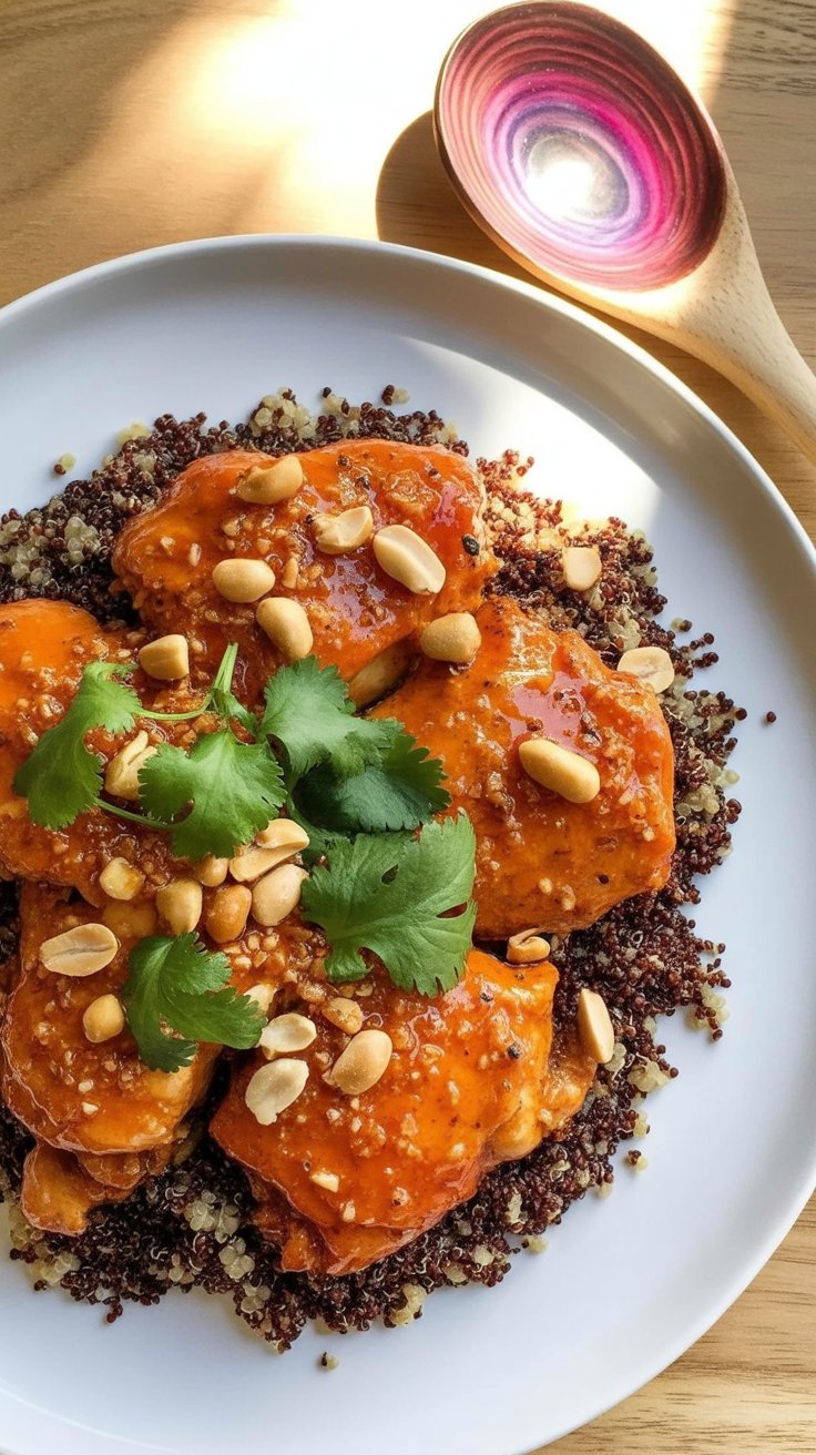 BEST Sweet and Spicy Thai Chicken