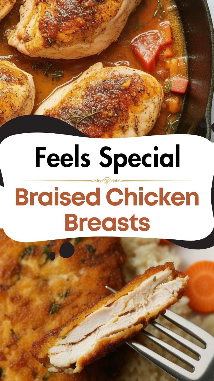 Braised Chicken Breasts Recipe