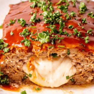 Cheesy Stuffed Meatloaf