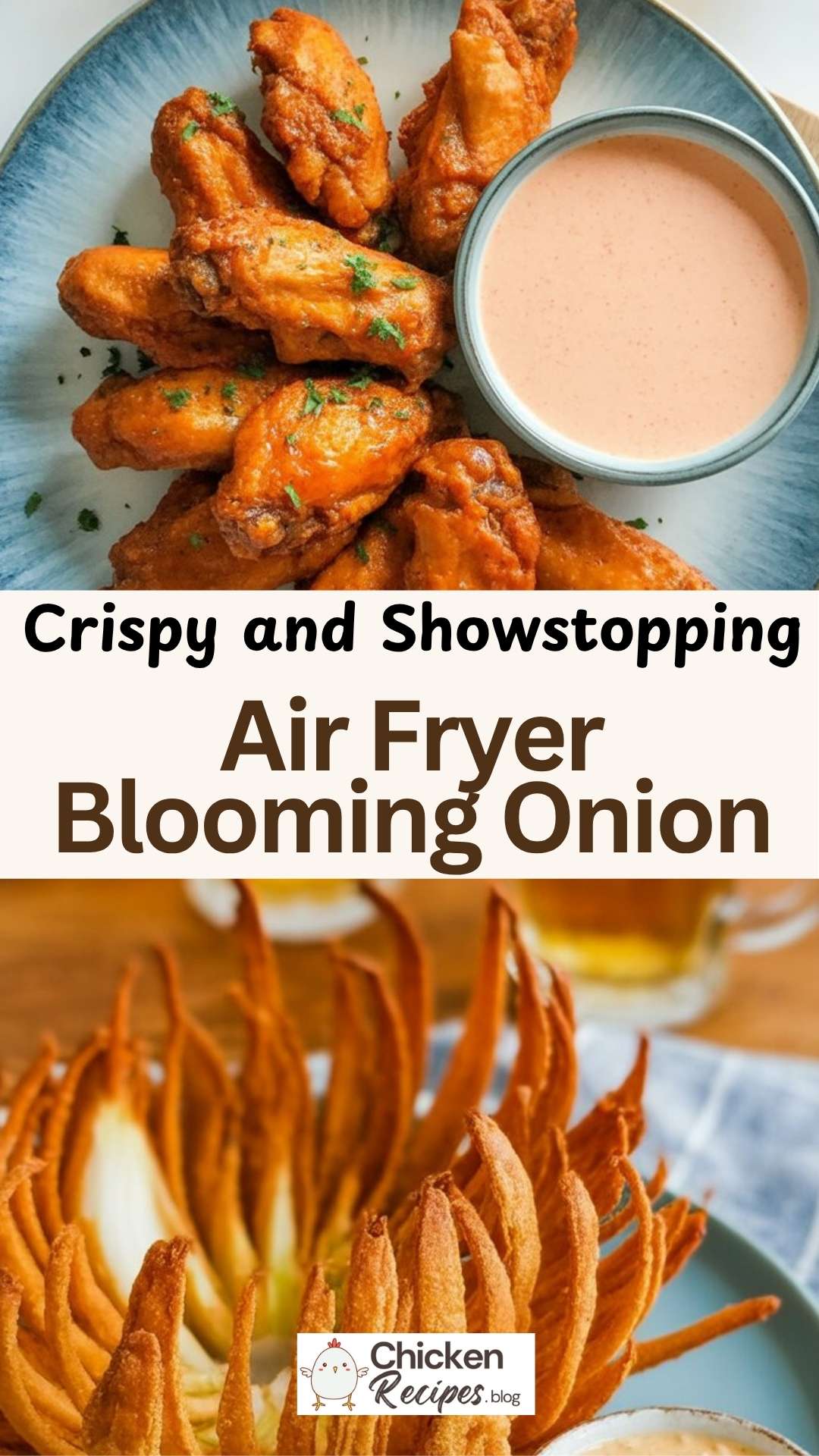 EASY Air Fryer Blooming Onion