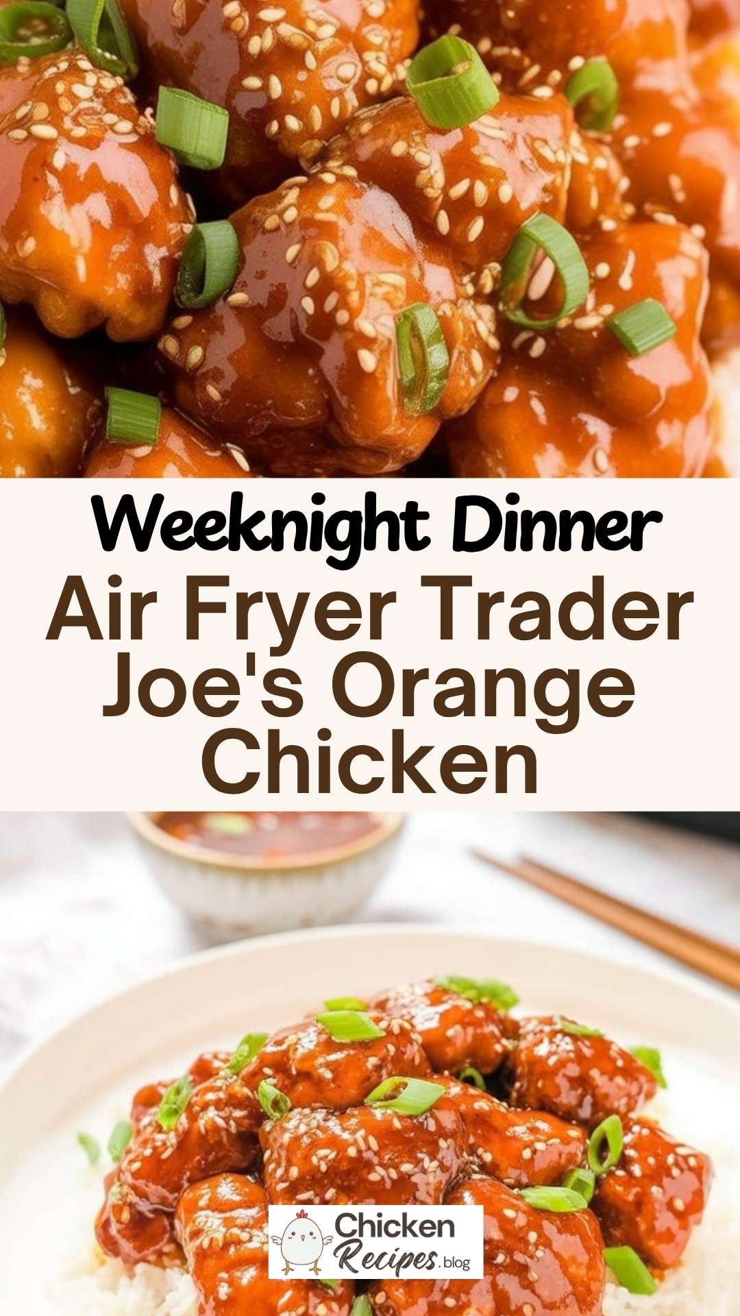 EASY Air Fryer Trader Joe's Orange Chicken