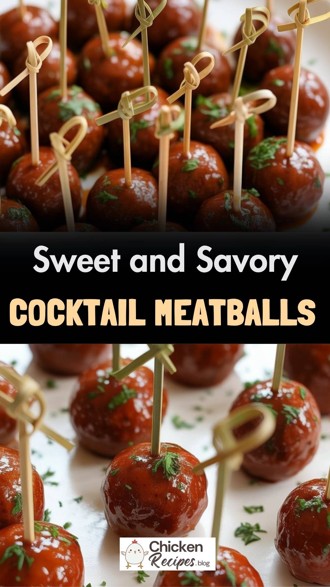 EASY Cocktail Meatballs