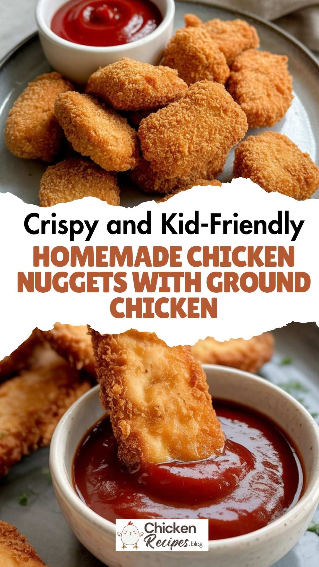 EASY Homemade Chicken Nuggets with Ground Chicken