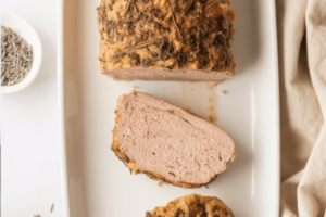 Garlic Herb Chicken Meatloaf