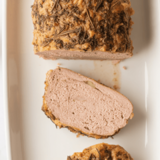 Garlic Herb Chicken Meatloaf