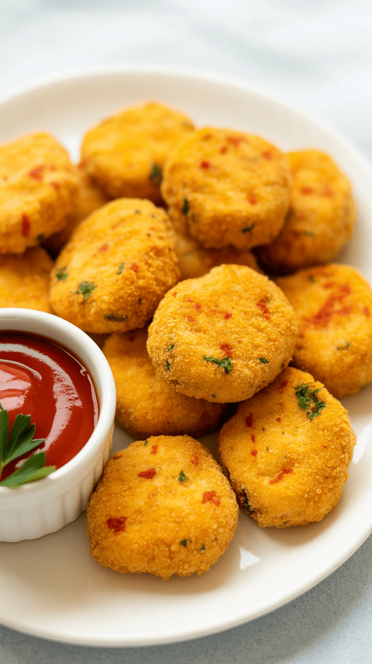 Ground Chicken Nuggets
