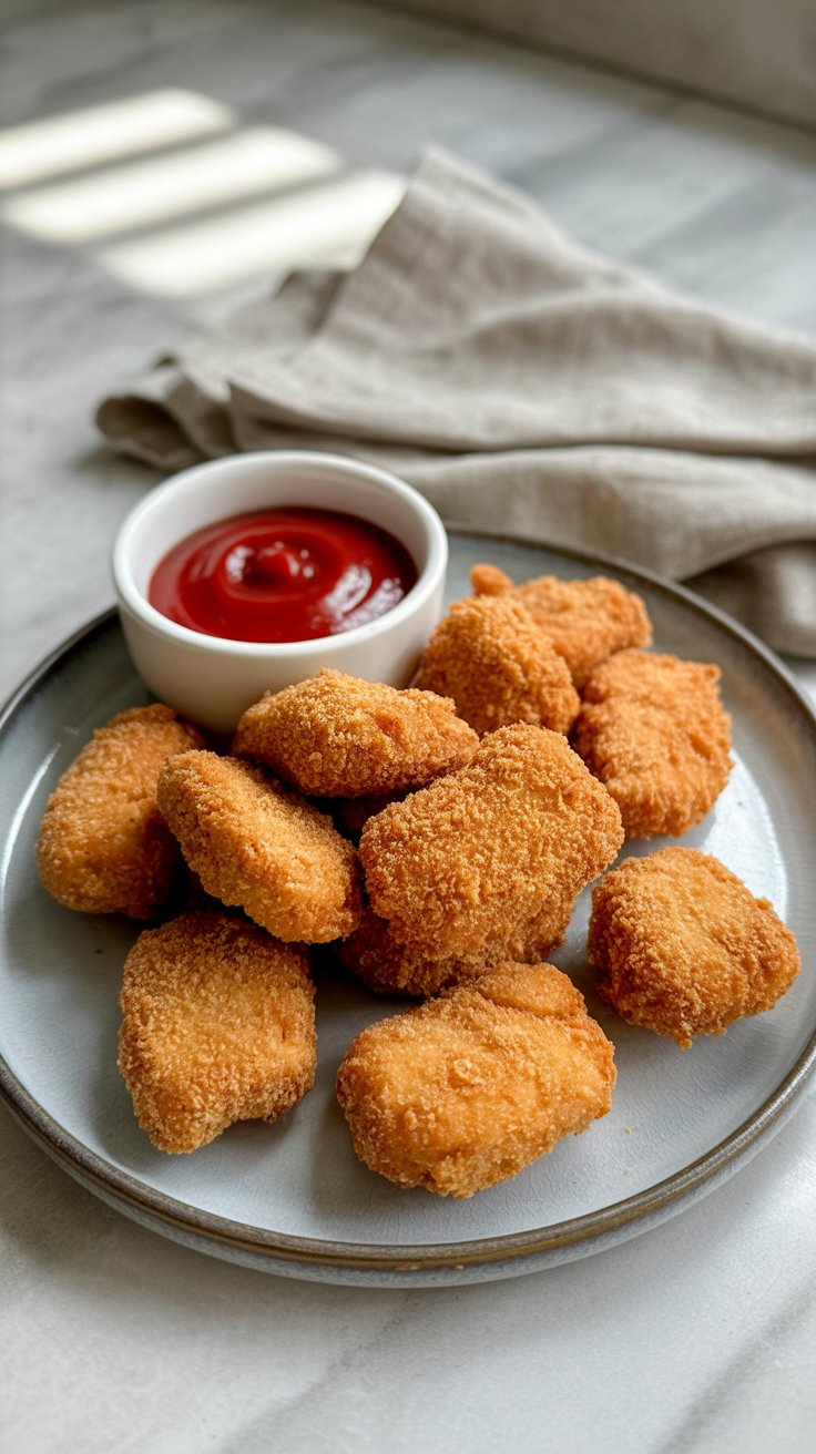 Homemade Chicken Nuggets with Ground Chicken