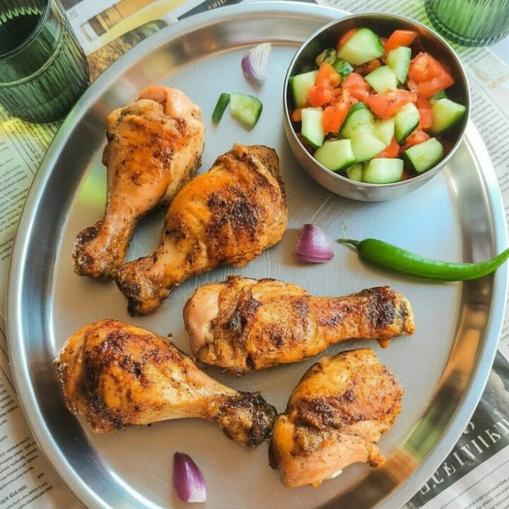 Indian Spice Rubbed Chicken Thighs