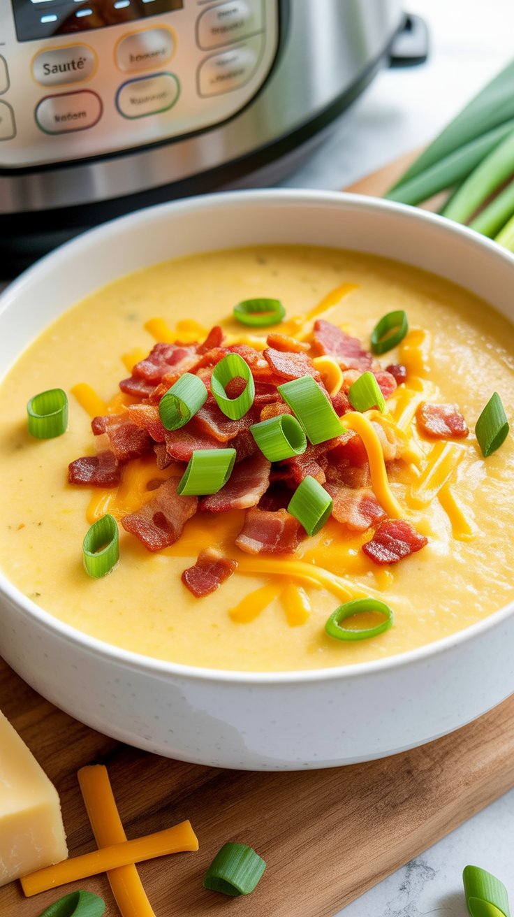 Instant Pot Loaded Potato Soup