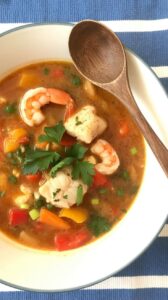 Keto Chicken Shrimp Gumbo with Sausage