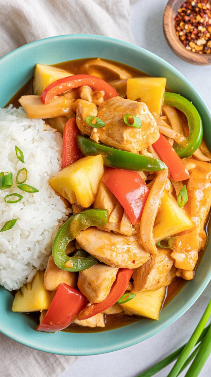 Low Carb Sweet And Sour Chicken