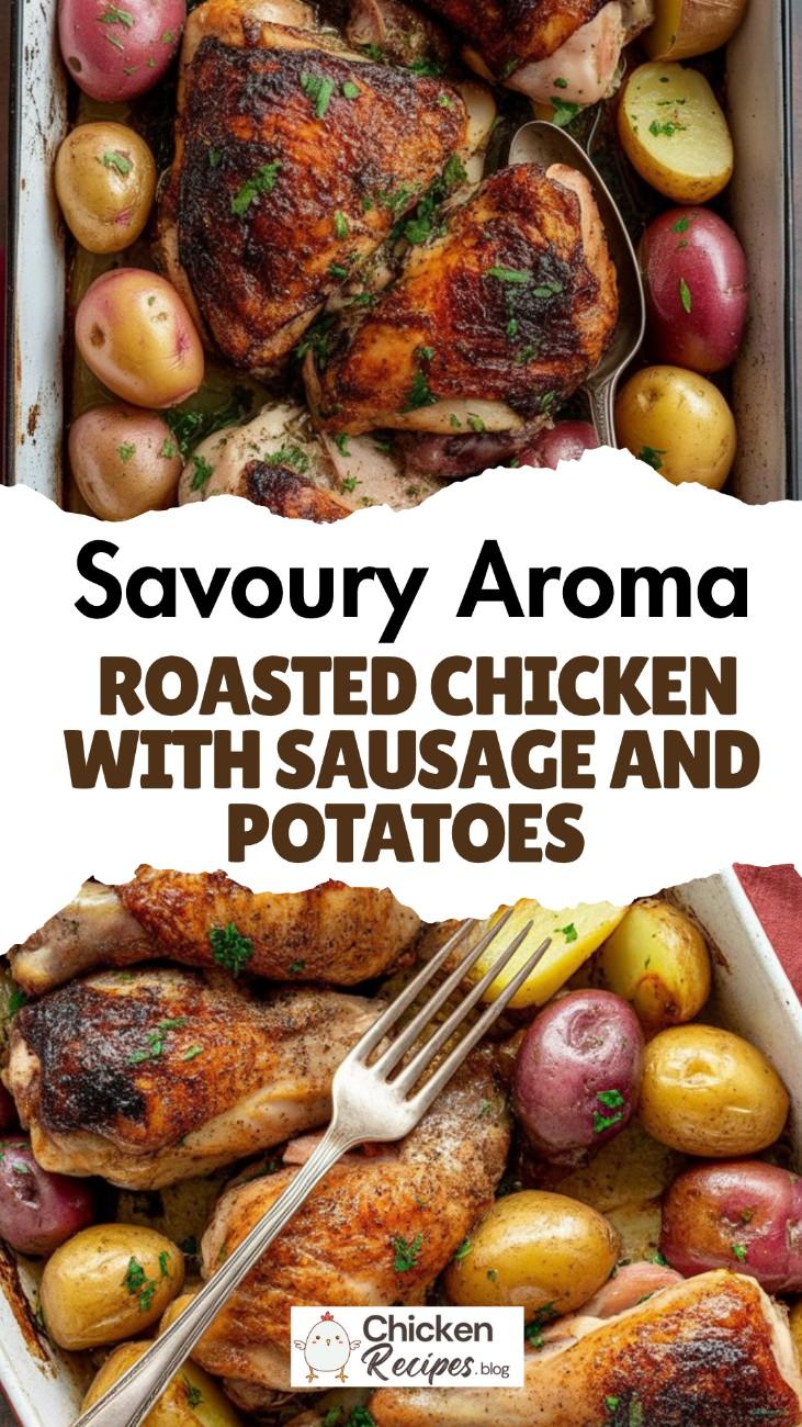 Roasted Chicken with Sausage and Potatoes