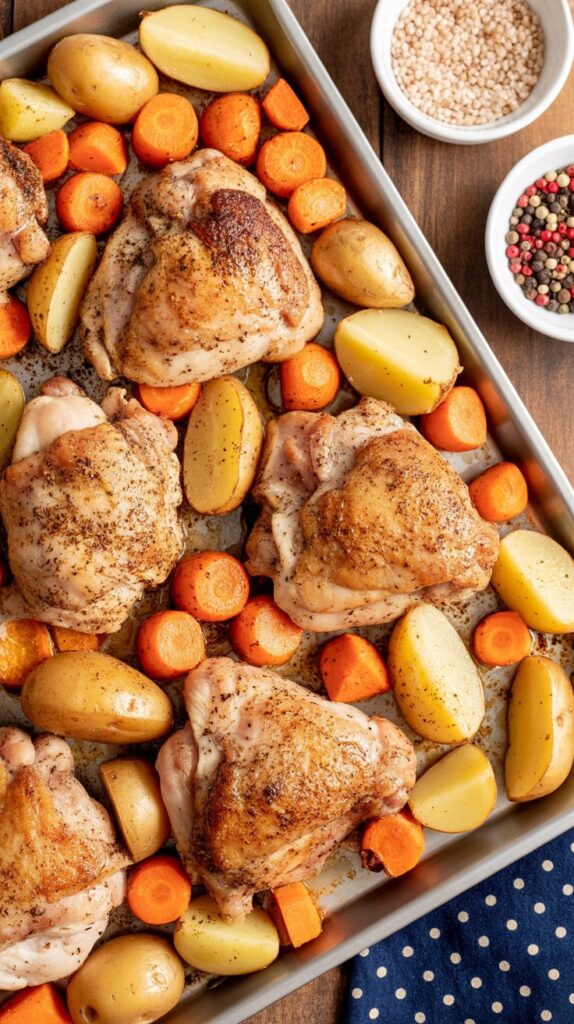 Sheet Pan Chicken Thighs