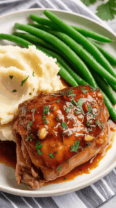 Slow Cooker Brown Sugar Garlic Chicken