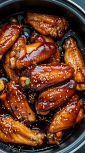 Slow Cooker Teriyaki Chicken Wings