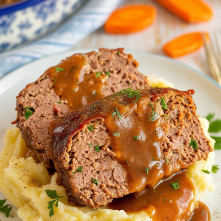 Stovetop Stuffing Meatloaf