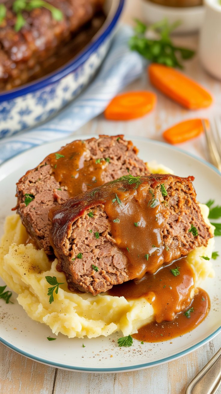 Stovetop Stuffing Meatloaf