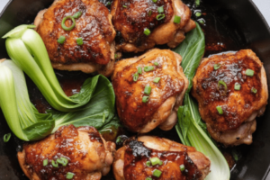Asian Glazed Chicken Thighs