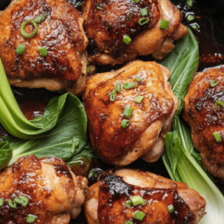Asian Glazed Chicken Thighs