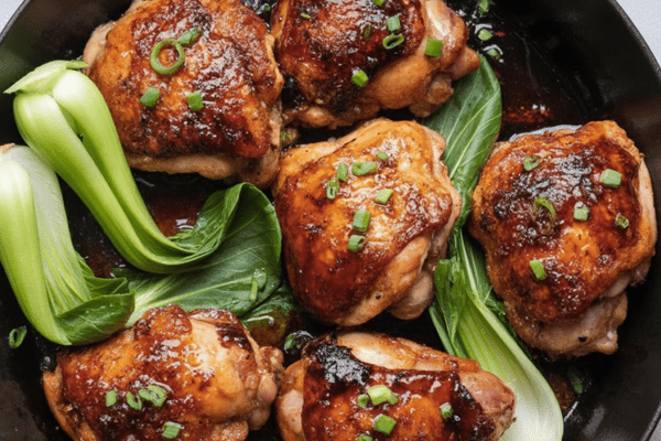 Asian Glazed Chicken Thighs