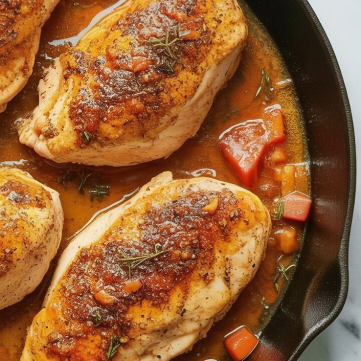 Braised Chicken Breasts