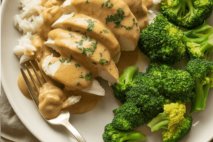 Chicken Thigh and Mushroom Soup