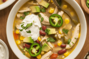 Crock Pot Green Enchilada Chicken Soup