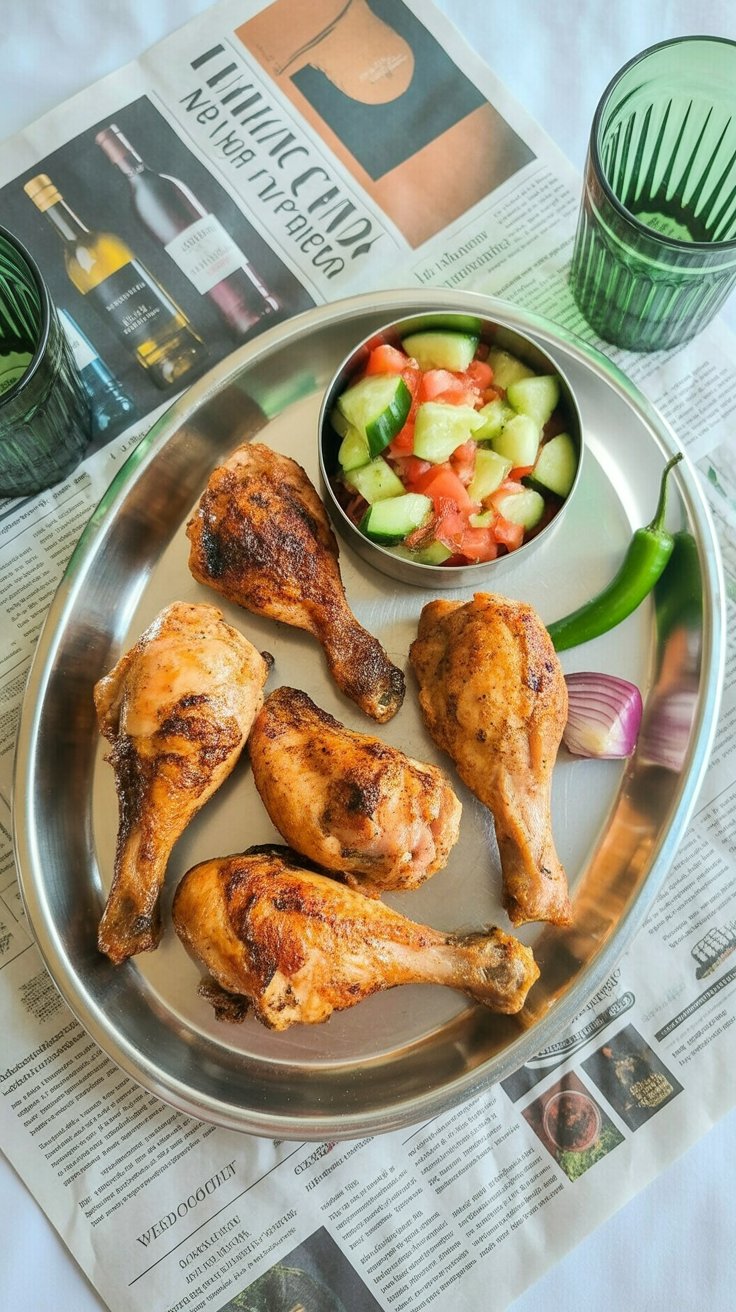 best Indian Spice Rubbed Chicken Thighs