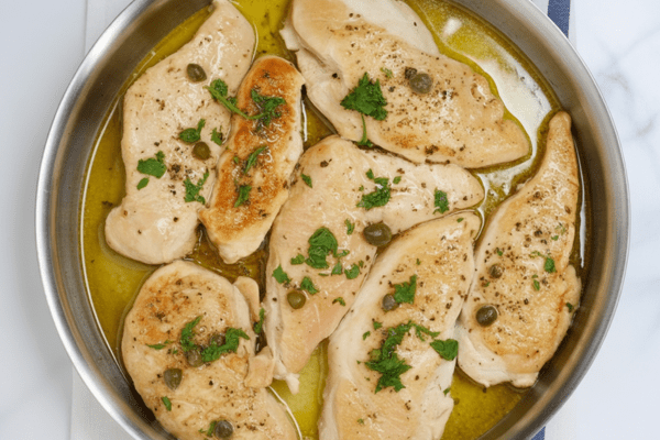 Low Carb Lemon Chicken Piccata