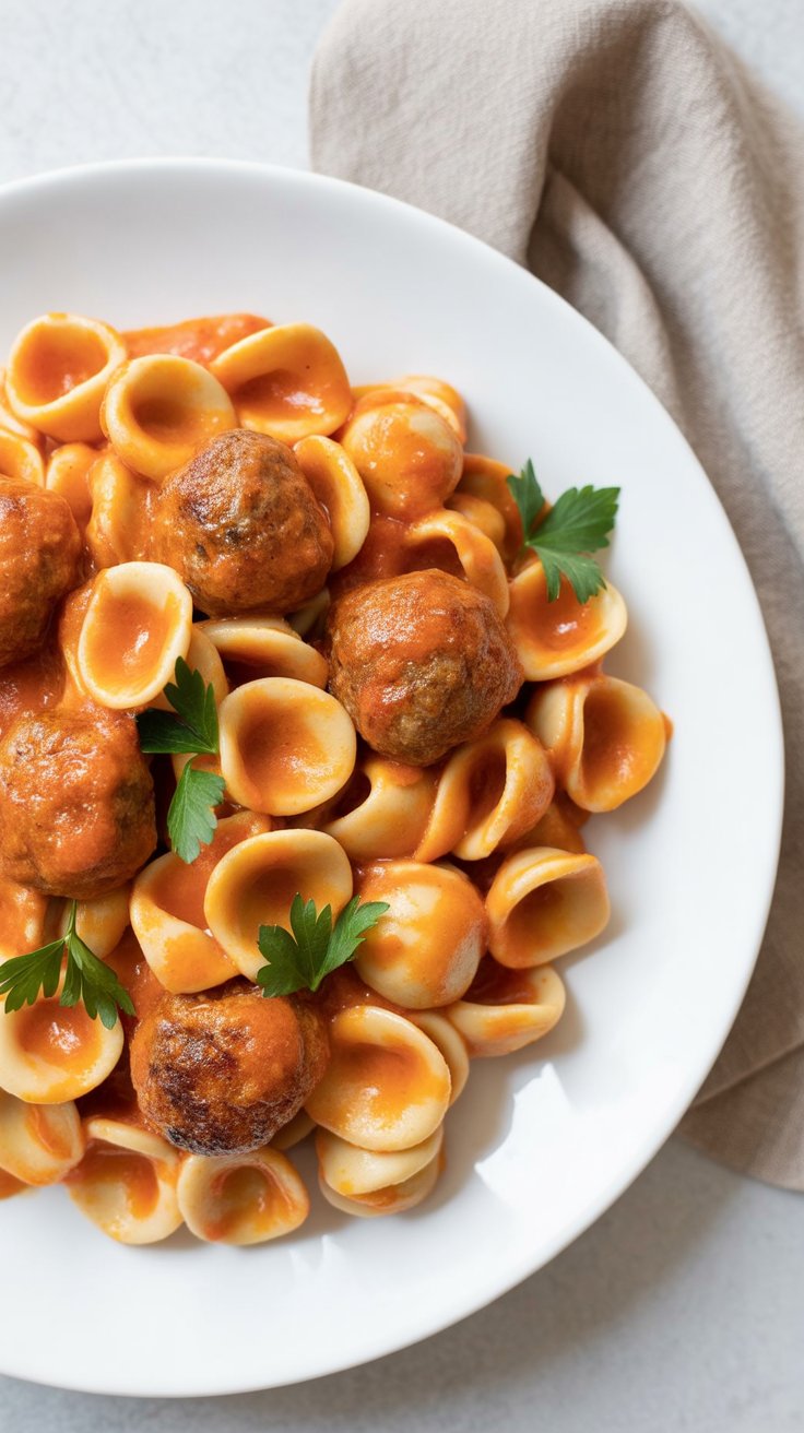 best Meatball Pasta