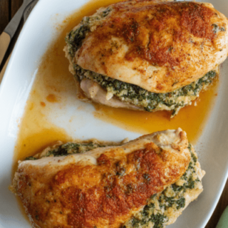 Ruth's Chris Stuffed Chicken Breast