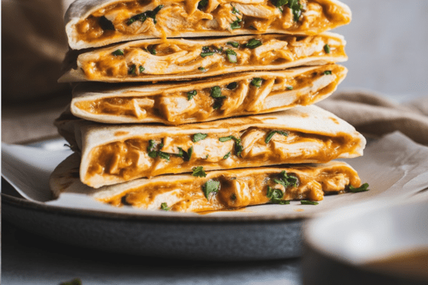 Shredded Chicken Quesadillas Shredded Chicken Quesadillas
