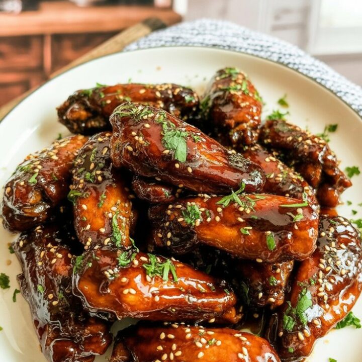 Slow Cooker Teriyaki Chicken Wings