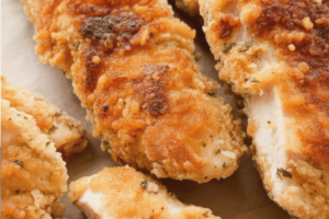 Low Carb Oven Fried Chicken