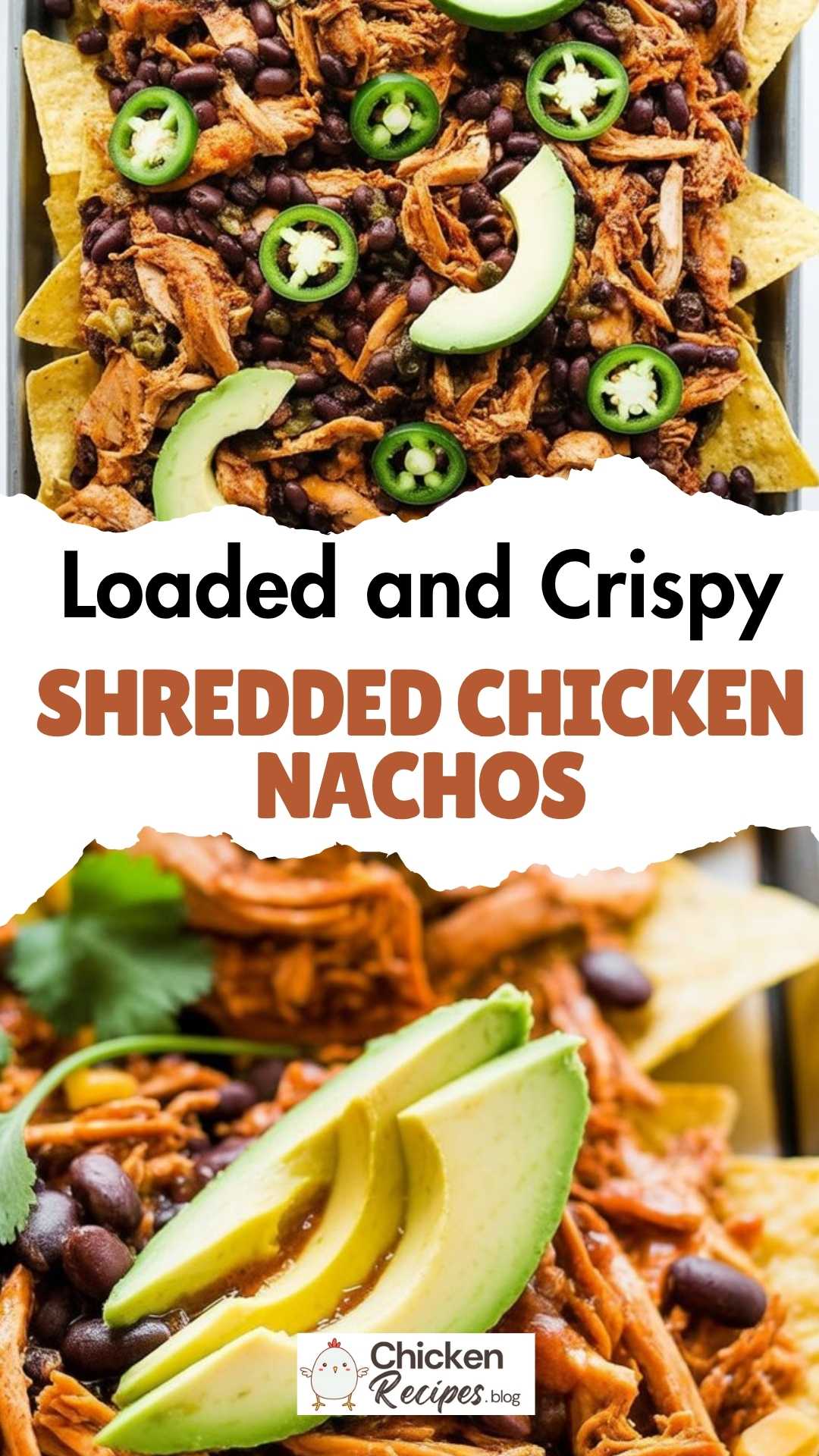 easy Shredded Chicken Nachos