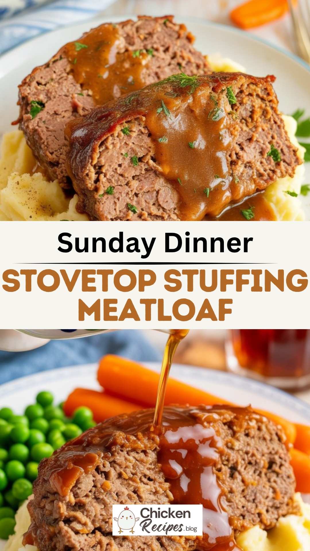 easy Stovetop Stuffing Meatloaf