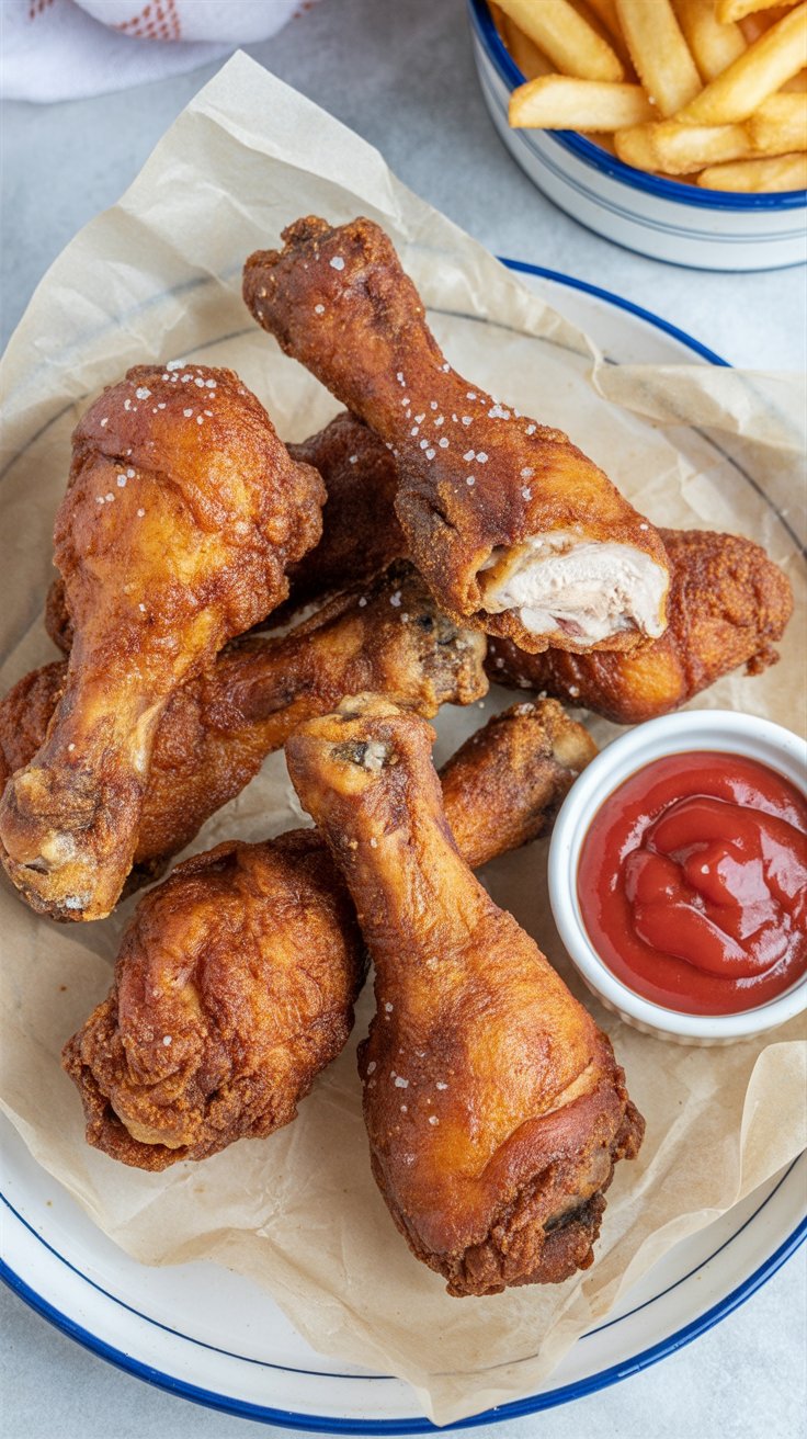 BEST Air Fryer Buttermilk Fried Chicken