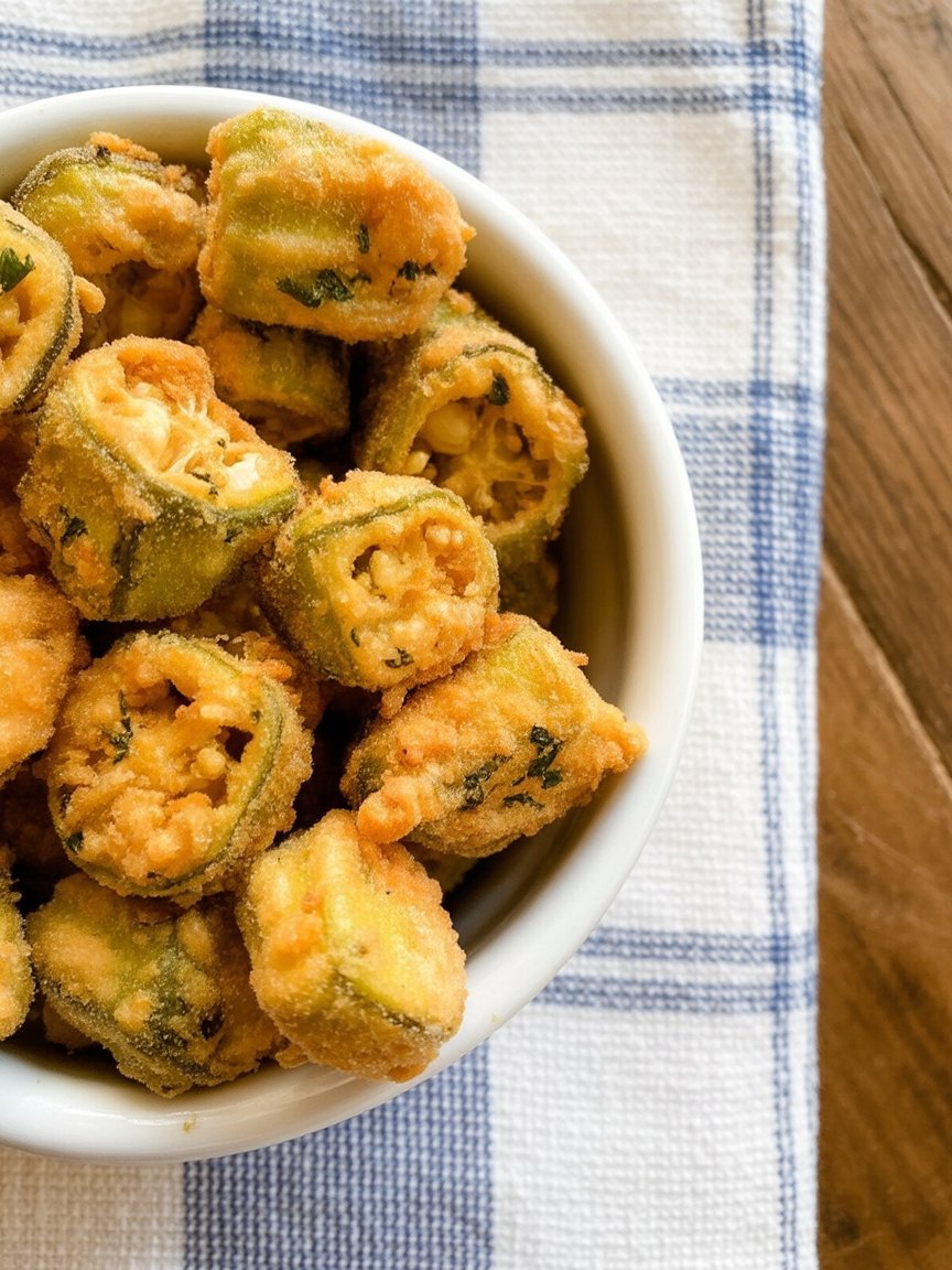 Air Fryer Fried Okra