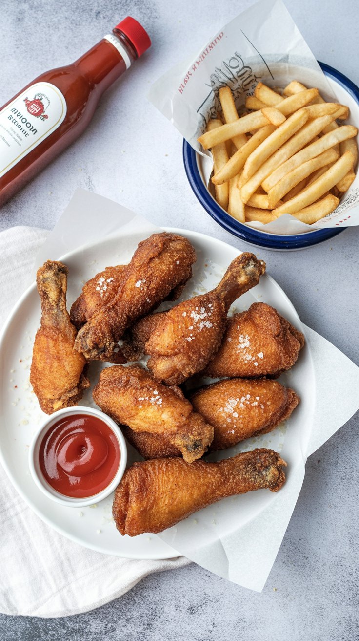 Air Fryer Buttermilk Fried Chicken