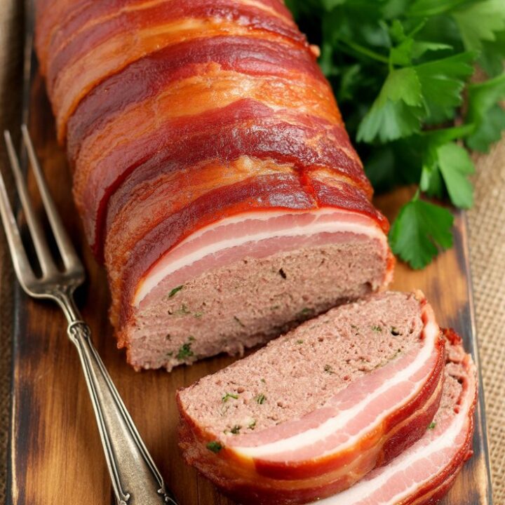 Bacon-Wrapped Meatloaf