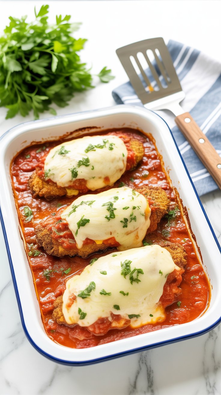 BEST Keto Lasagna Stuffed Chicken