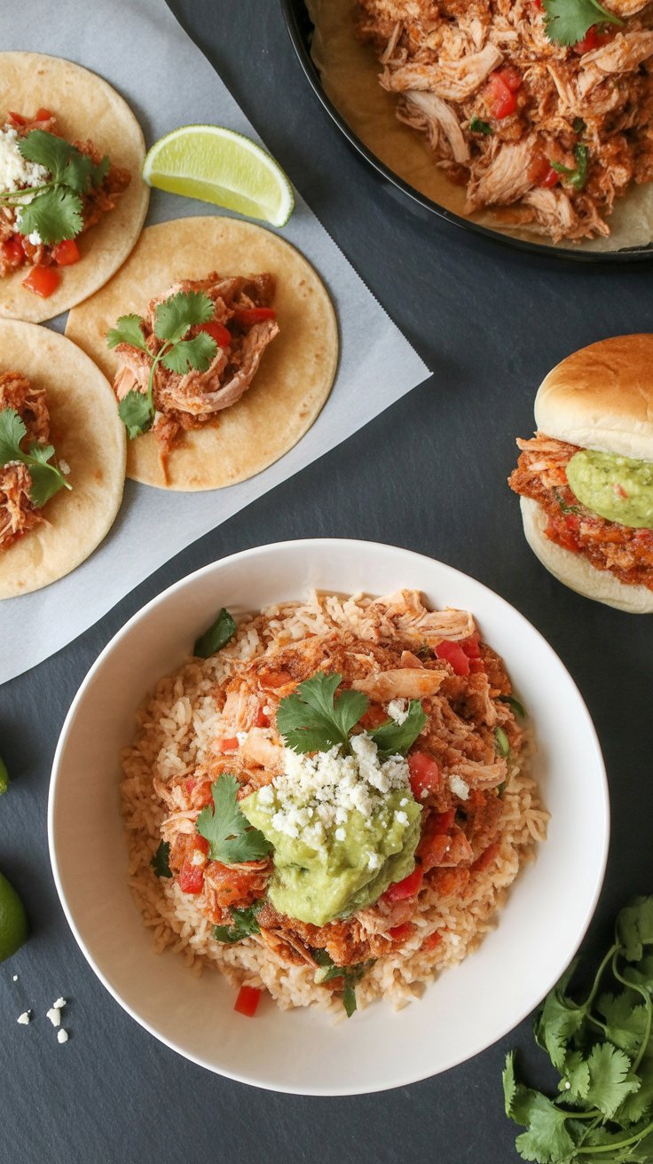 BEST Shredded Chipotle Chicken
