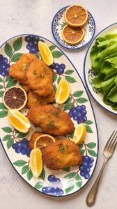 Breaded Oven Fried Chicken Thighs