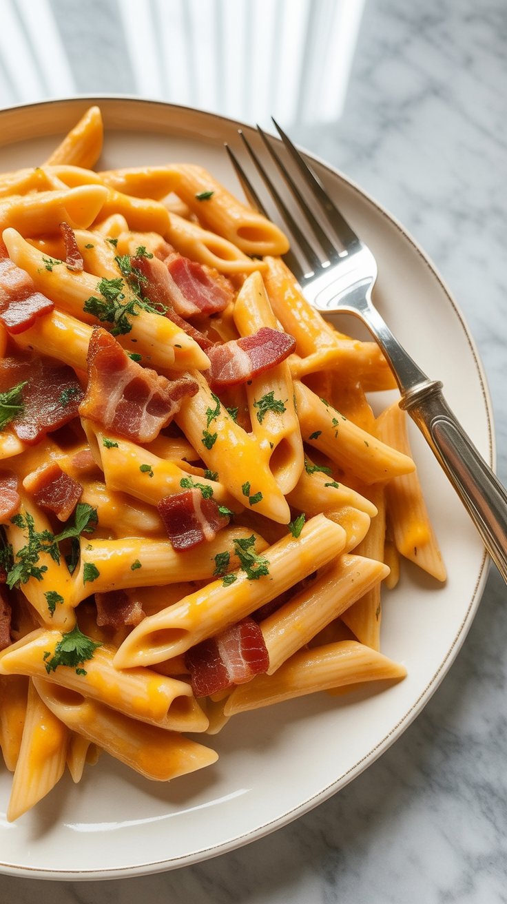 Buffalo Chicken Pasta