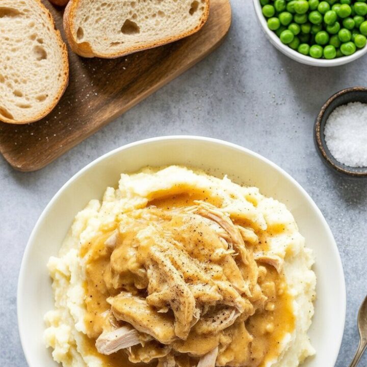 Chicken and Gravy (Over Mashed Potatoes)